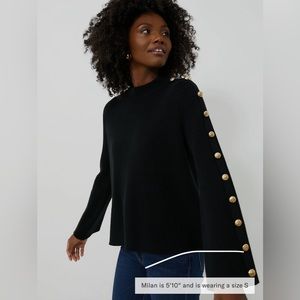 Tuckernuck Black Monroe Sweater XS